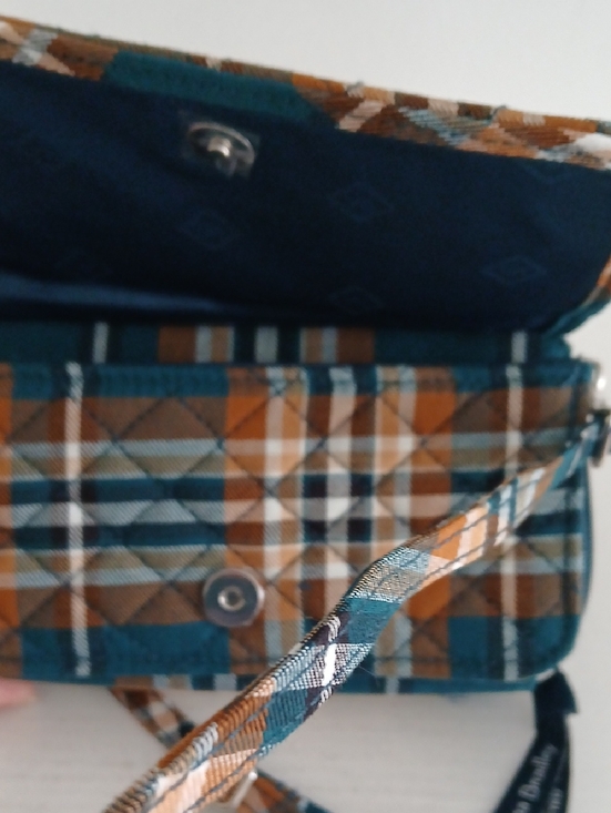 Vera Bradley Quilted Plaid Crossbody Bag - Picture 4 of 5